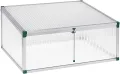 Beckmann FT3 Frühbeet Typ Allgäu Modell 3 Größe 2 – Extrem Stabil: Hagelfeste 16mm Platten – Made in Germany – UV-Schutz—Premium Aluminium Mini-Gewächshaus – 123x107 cm - Thumbnail 3