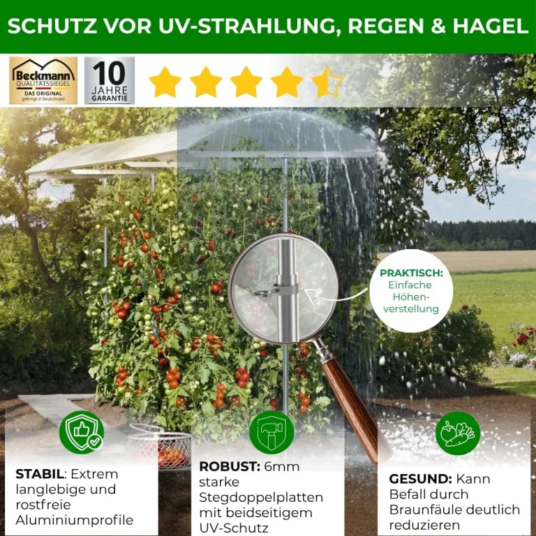 Beckmann Schutzdach für Pflanzen • PSN3 • 3,36m² – Bild 5