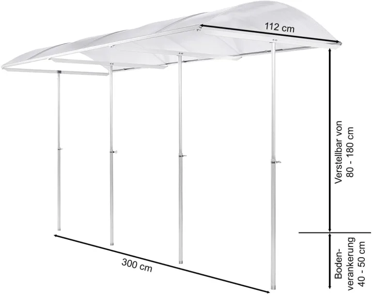 Beckmann Schutzdach für Pflanzen • PSN3 • 3,36m² – Bild 9
