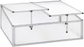 Beckmann FS1 Frühbeet Typ Allgäu Modell 1 – Extrem Stabil: Hagelfeste 6mm Platten – Made in Germany – UV-Schutz—Premium Aluminium Mini-Gewächshaus – 100x90cm - Thumbnail 7