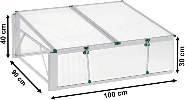 Beckmann Frühbeet • Allgäu FS1V Verlängerung • 0,90m² – Bild 3