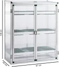Beckmann KG AUM Aussaat- und Anzuchthaus 87 x 44 x 106 cm - Thumbnail 5