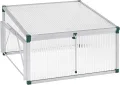 Beckmann KG FT3VG1P Frühbeet Typ Allgäu Verlängerung für FT3G1P 101 x 107 cm Polycarbonat - Thumbnail 1