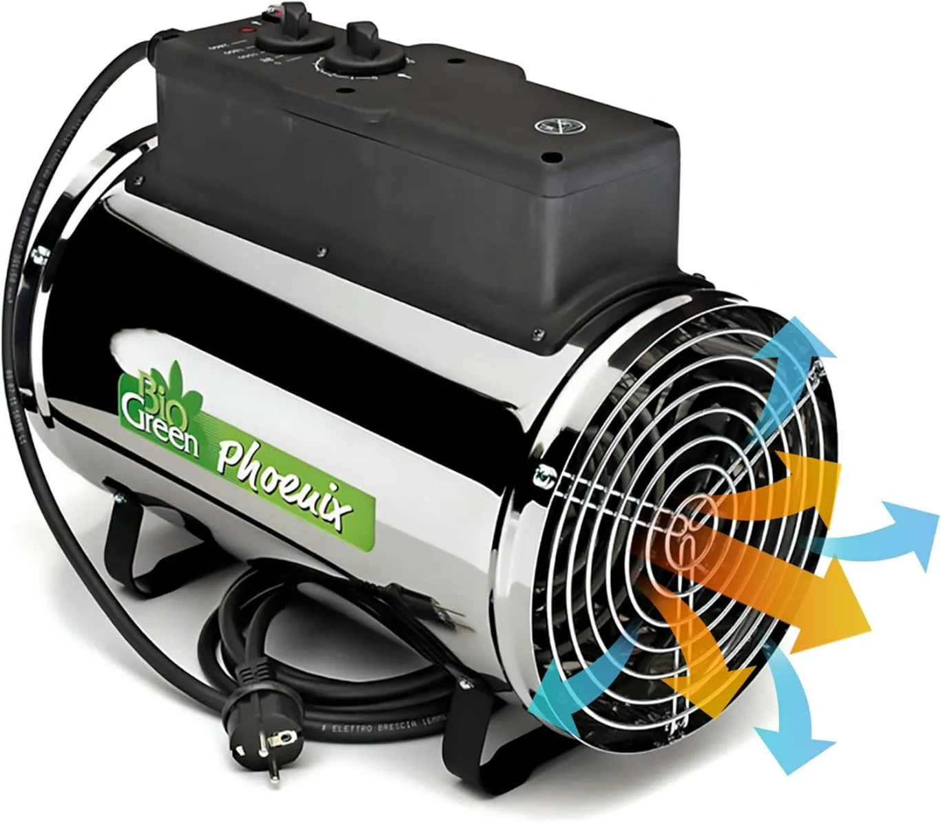 Bio Green Phoenix Gebläseheizung • Gewächshausheizung elektrisch • 2800 Watt - Bild 1