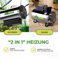 Bio Green Phoenix Gebläseheizung • Gewächshausheizung elektrisch • 2800 Watt - Thumbnail 3
