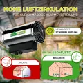 Bio Green Phoenix Gebläseheizung • Gewächshausheizung elektrisch • 2800 Watt - Thumbnail 12