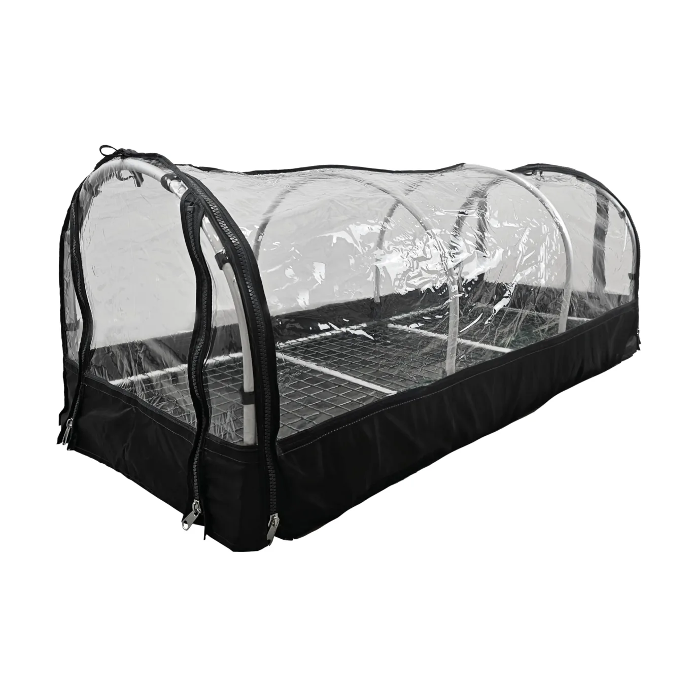 Bio Green XXL Zimmergewächshaus Jumbo | Robustes Aluminium-Rahmengestell | Anzuchtkasten L 130 x B 60 x H 50 cm - Bild 1