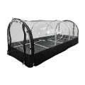 Bio Green XXL Zimmergewächshaus Jumbo | Robustes Aluminium-Rahmengestell | Anzuchtkasten L 130 x B 60 x H 50 cm - Thumbnail 1