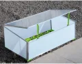 Gartentec Aufzucht Frühbeet Einfach 0,57 qm, 4 mm starke Hohlkammerplatten, Made in Germany - Thumbnail 1