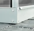 Vitavia Stahlfundament für Gewächshäuser, Fundament 3000, ca. 12.5cm, Silber - Thumbnail 2