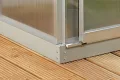 Stahlfundament für Gewächshaus Vitavia 6700 / 6 cm silber - Thumbnail 2