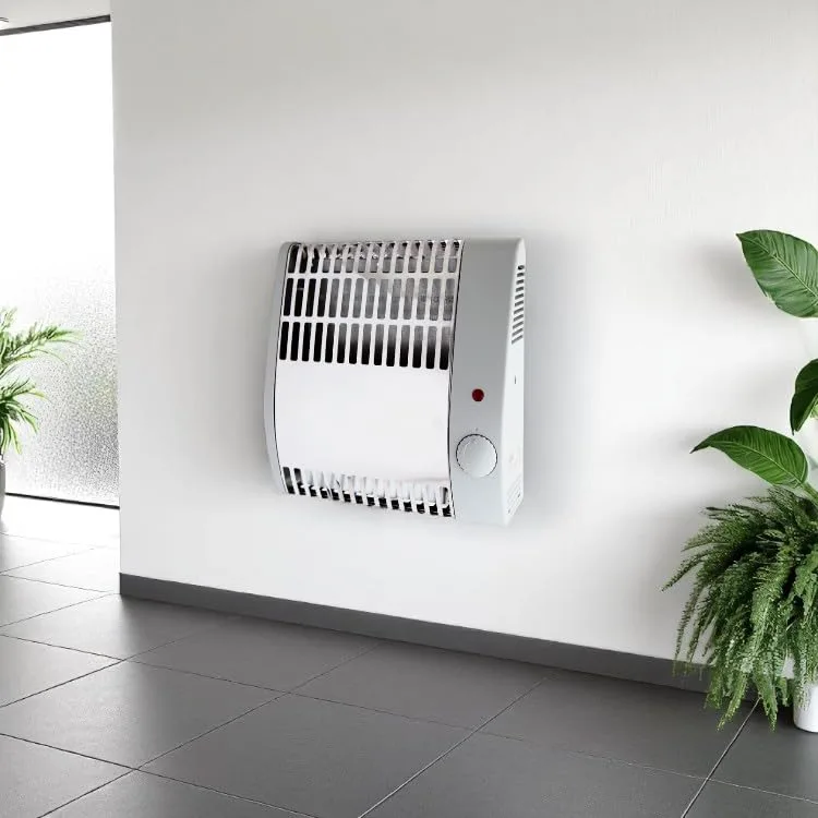 EHLERS FW 500 Frostwächter – 500 W Heizgerät mit Thermostat & Wandmontage, Frostschutz für Räume bis 15 m³ (5–16 °C regelbar) – Bild 3