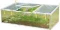 JUWEL Frühbeet Biostar 1500 (Gewächshaus mit Fensterautomat, öffnet und schließt selbstständig, Pflanzenbeet mit wärmeisolierenden Hohlkammerplatten, 150x80 cm) 20150 - Thumbnail 1