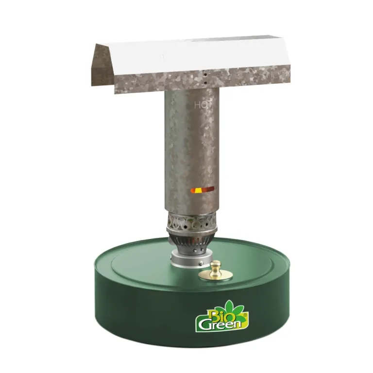 BioGreen Paraffin-Gewächshaus-Heizung WARMAX POWER 4 | max. 300 Watt Heizleistung | für Gewächshäuser bis 4 m² | bis zu 7 Tage Brenndauer/Füllung – Bild 1