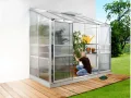Vitavia Anlehngewächshaus • Ida 3300 • Alu grün • 4mm HKP • 3,37m² - Thumbnail 2
