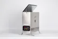 Gazcamp Propangas-Heizung bis 2,0 kW/h - Tragbar, Outdoor, Gewächshaus - Edelstahl - 2000 W, 2500 W, 2 kW - Einstellbares Thermostat (7°C - 32°C) - Bodenmontage, Wandmontage - Thumbnail 1