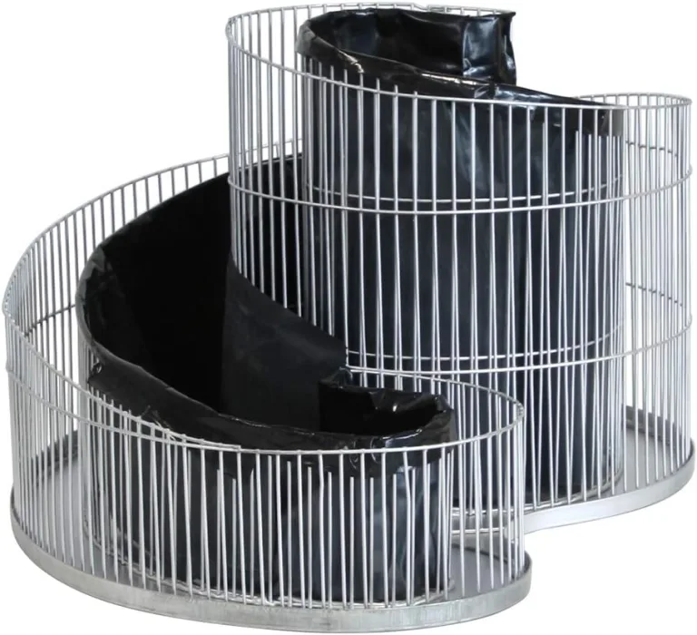 Kräuterspirale Balkon & Terrasse 57 x 42 cm 98890, silber, Outdoor – Bild 4