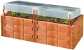 Juwel Hochbeet mit Thermohauben 2-in-1 • 0,78m² - Thumbnail 1