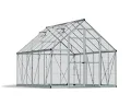 Canopia by Palram Gewächshaus Gross Octave 8x12 Treibhaus 244x367 cm Aluminium Silber Tomatenhaus Polycarbonatplatten UV-beständig - Thumbnail 9