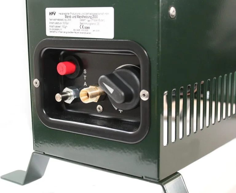 Cago Gewächshausheizung Gas • grün • 4000 Watt – Bild 2