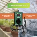 Bio Green Thermostat digital für Gewächshausheizung • Thermo 1 • max 3000 Watt - Thumbnail 4