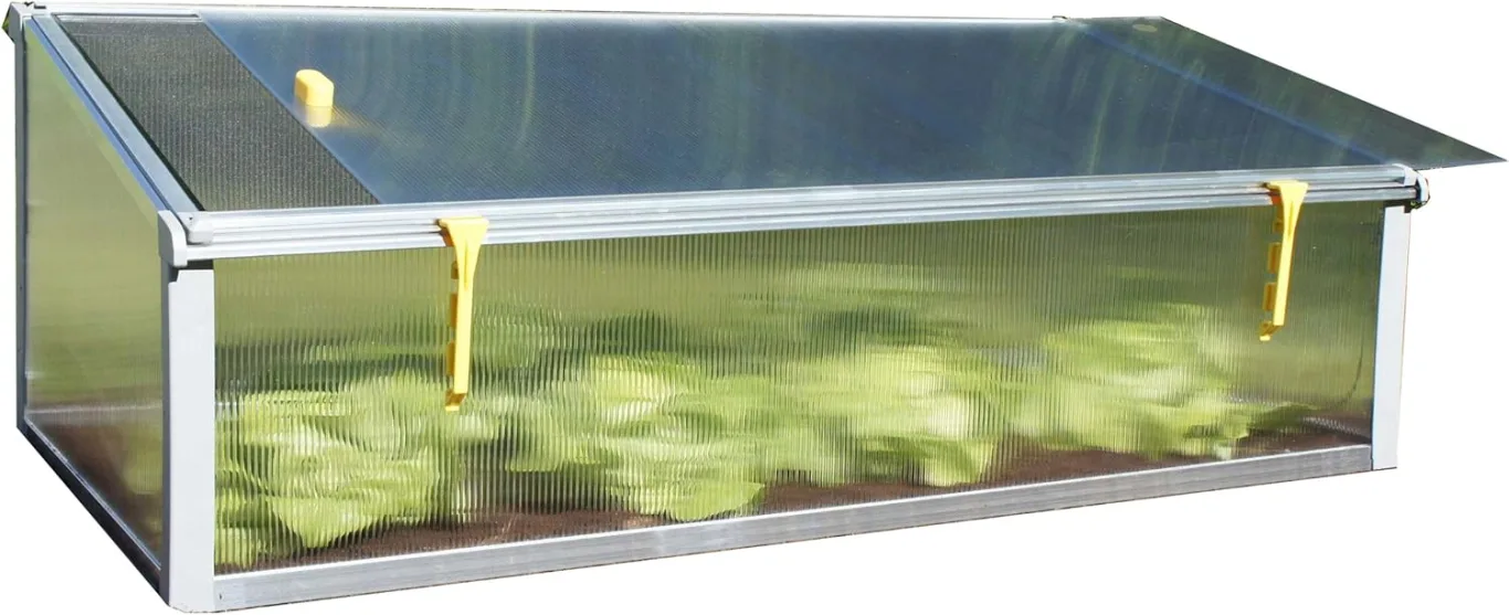 Juwel Ganzjahres-Frühbeet • Easy Fix • Alu eloxiert • 0,74m² - Bild 1