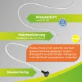 Bio Green Bodenheizkabel für die Anzucht | 6 m Heizkabel für Pflanzen | wasserdichtes Erdwärmekabel fürs Gewächshaus & Frühbeet | Wurzelheizung - Thumbnail 3