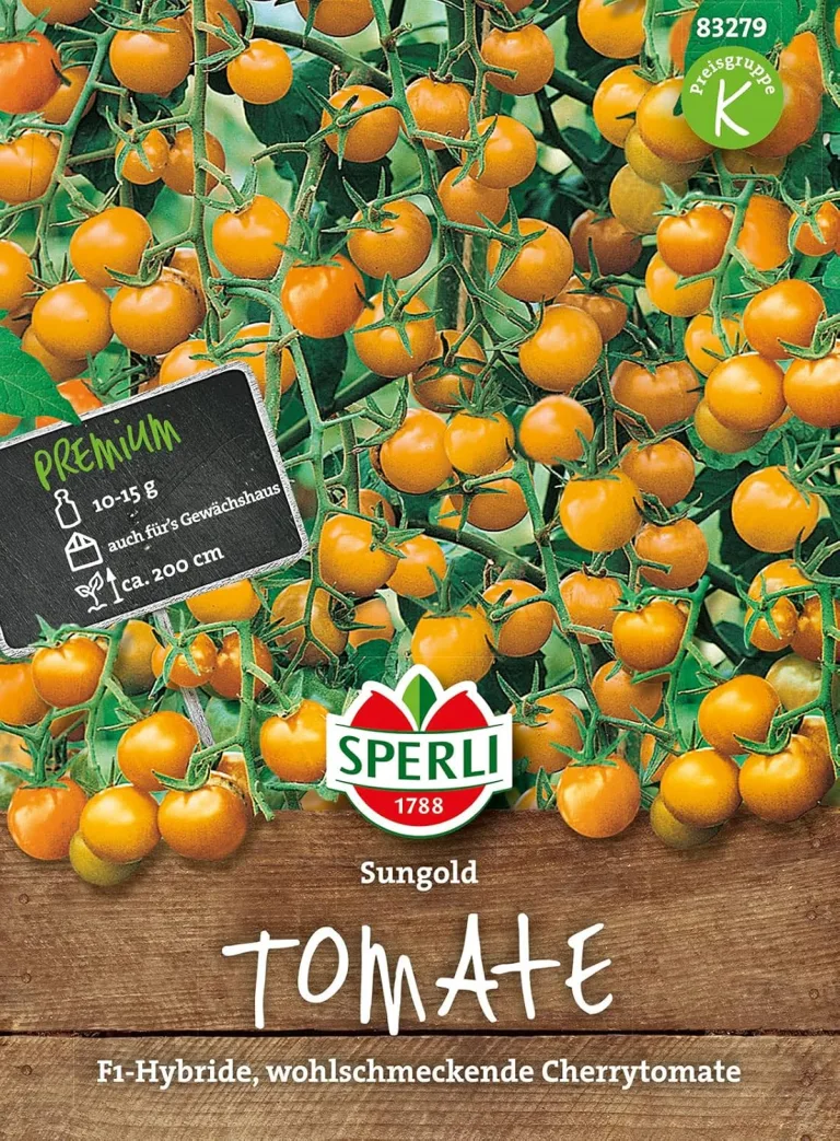 Sperli Cherry-Tomatensamen Yellow Pearshaped 83292 - Kübelgeeignet - für Gewächshaus - dekorativ - kleinfrüchtige Naschsorte - Saatgut, Samen Gemüse – Bild 8