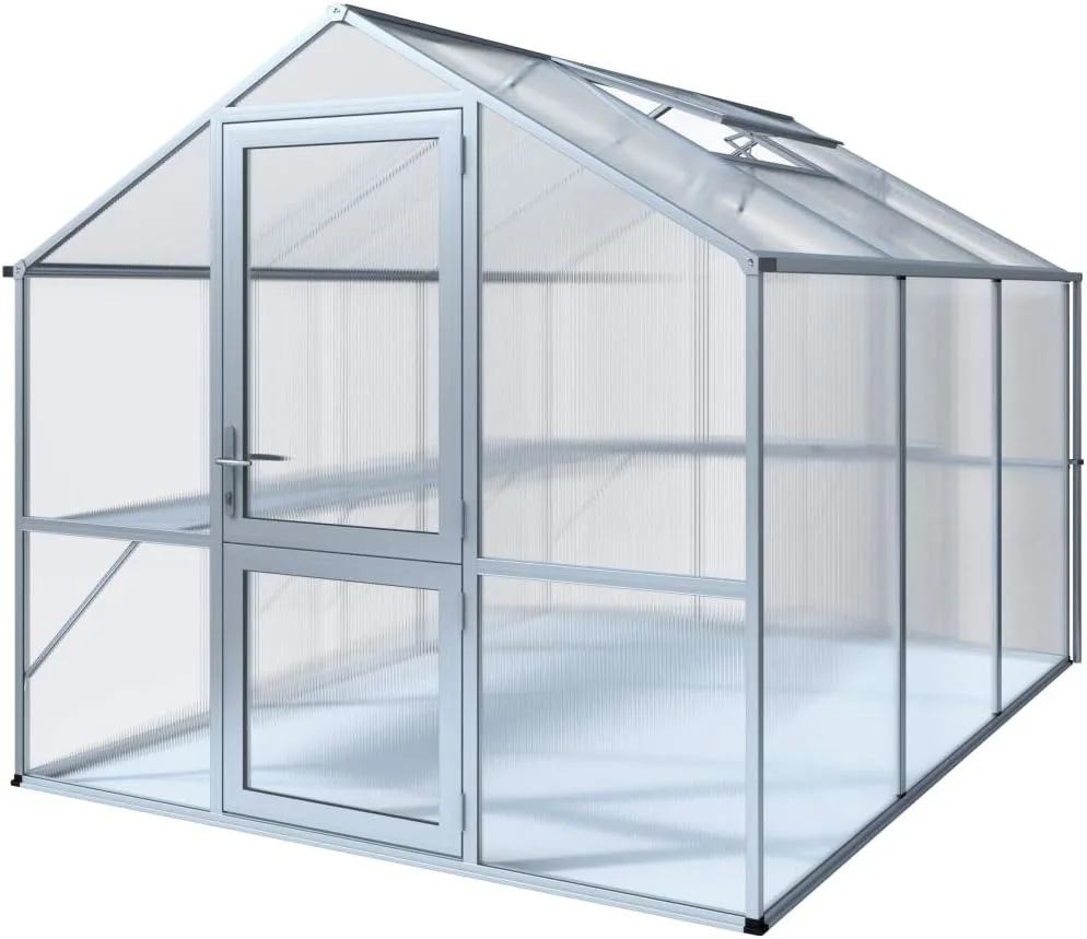 KGT Gewächshaus • Rose III • silber • 7,53m² - Bild 1