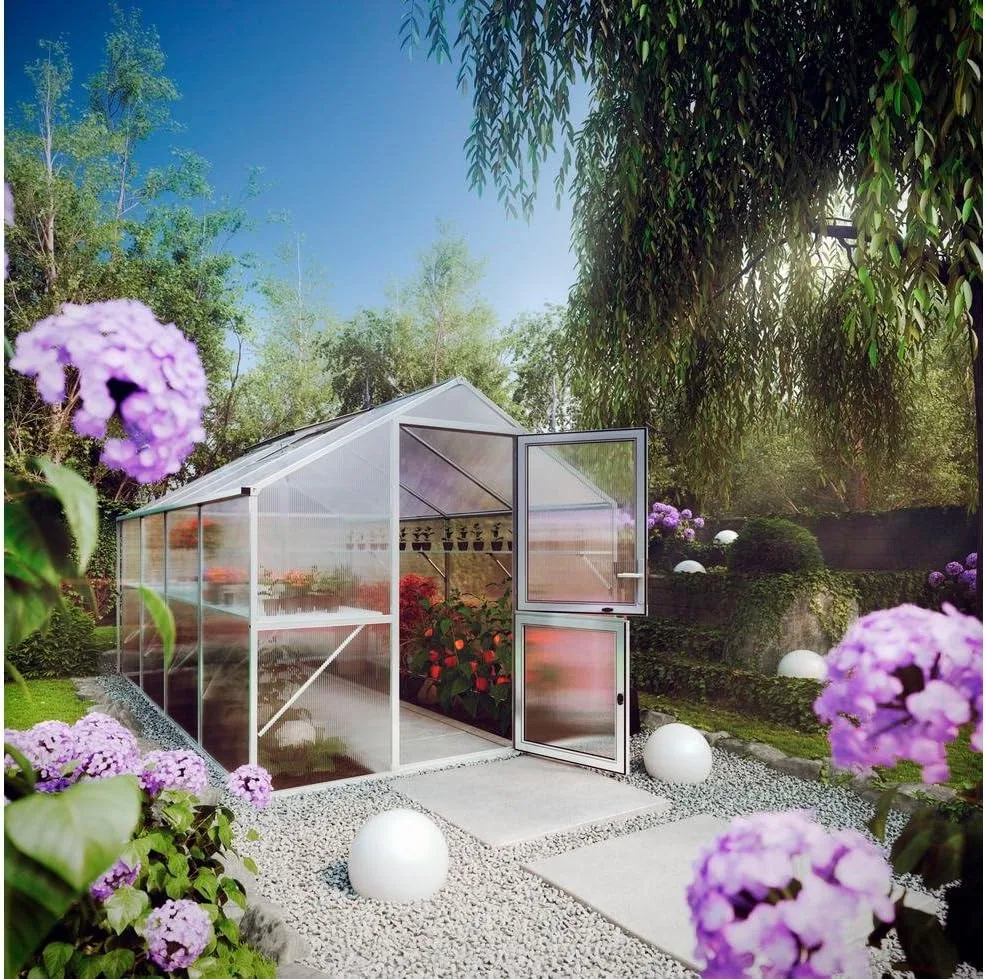 KGT Gewächshaus • Rose IV • silber • 10m² - Bild 1
