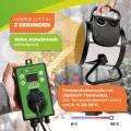 Bio Green Palma digital • Frostwächter • elektrische Gewächshausheizung • 2000 Watt [VIDEO] - Thumbnail 6