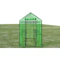 vidaXL Gewächshaus Stahl XL Treibhaus Tomatenhaus Pflanzenhaus Frühbeet Garten - Thumbnail 3
