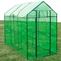 vidaXL Gewächshaus Stahl XL Treibhaus Tomatenhaus Pflanzenhaus Frühbeet Garten - Thumbnail 6