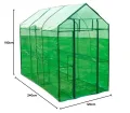 vidaXL Gewächshaus Stahl XL Treibhaus Tomatenhaus Pflanzenhaus Frühbeet Garten - Thumbnail 8