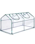 Quictent Mini-Gewächshaus, wasserdicht, UV-geschützt, verstärkt, grünes Gewächshaus, 50 Stück T-Typ-Pflanzenanhänger Lieferumfang: 180.3x91.4x91.4 cm - Thumbnail 8