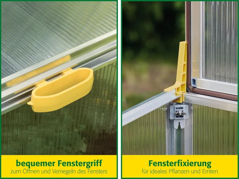 Juwel Frühbeet • Biostar Pro 1000 • Alu eloxiert • 0,75m² – Bild 3