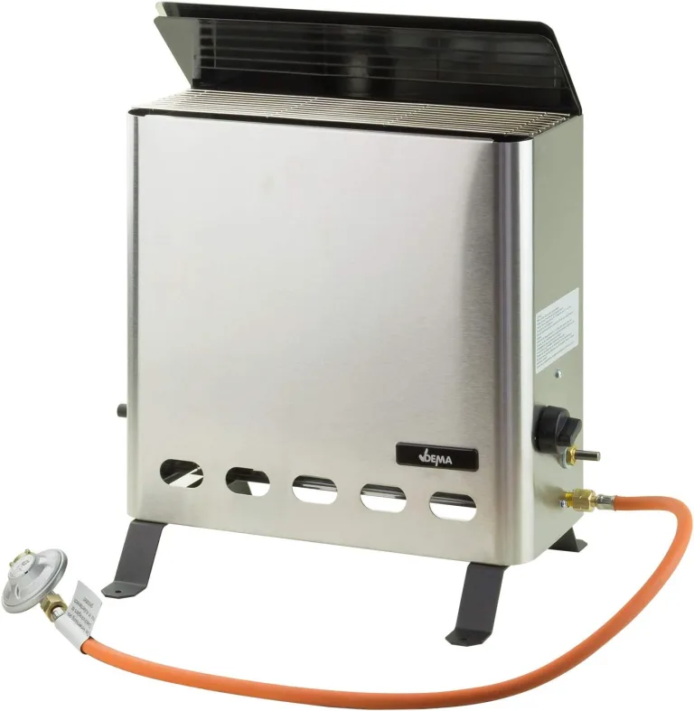 DEMA Gewächshausheizung Gas • silber • 4200 Watt – Bild 1