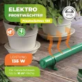 Bio Green Heizstab • Gewächshausheizung elektrisch • 135 Watt - Thumbnail 2