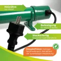 Bio Green Heizstab • Gewächshausheizung elektrisch • 135 Watt - Thumbnail 3