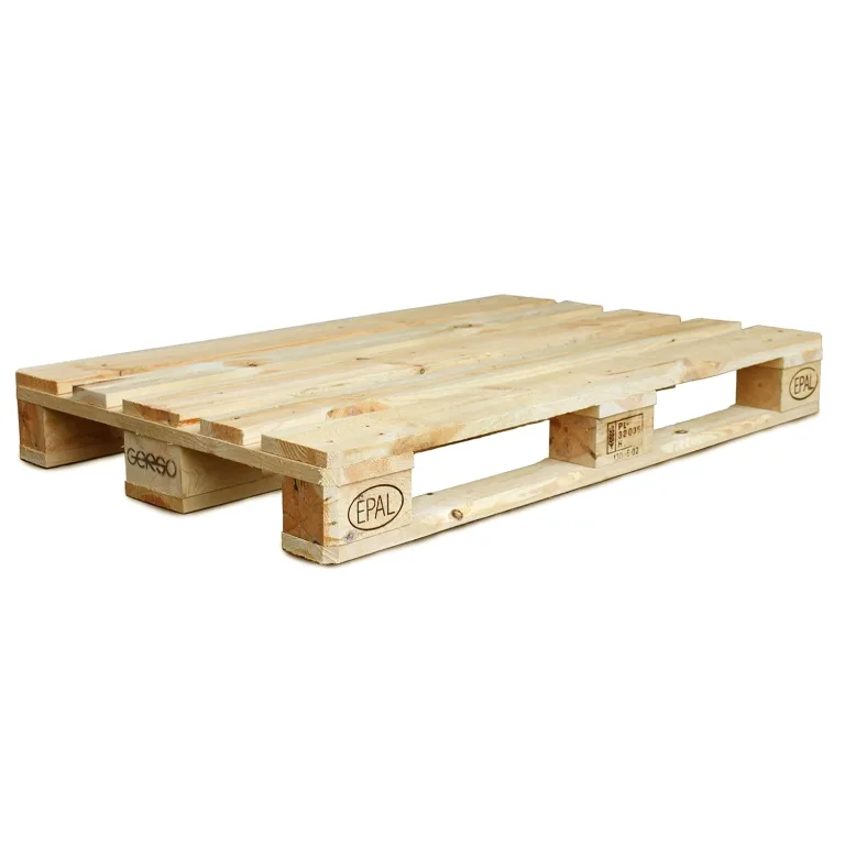 GERSO Europalette 120x80cm - Flachpalette - zertifizierte Neuware - Vollholz - EPAL – Bild 2