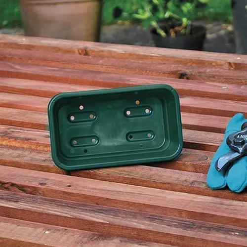 10 X GARLAND MINI Saatschale Grün für den Garten oder Gewächshaus für Hydroponik. 17X10X5CM G35