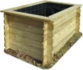 Gartenpirat Garten-Hochbeet • Holz Fichte • 1,50m² - Thumbnail 1