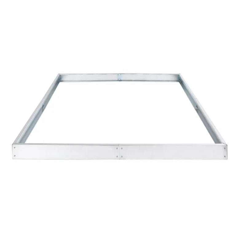 Zelsius Stahl Fundamentrahmen 311 x 189 x 10 cm | Passend Gewächshaus ASIN: B00LTQK1AI | Verzinktes Stahlfundament für Gewächshaus – Bild 1