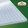 GARDEBRUK® 14x Doppelstegplatten 4mm Zuschneidbar 121x60,5cm Polycarbonat 10,3m² UV-beständig Klar Hohlkammerplatten Gewächshaus Platten Stegplatten - Thumbnail 8