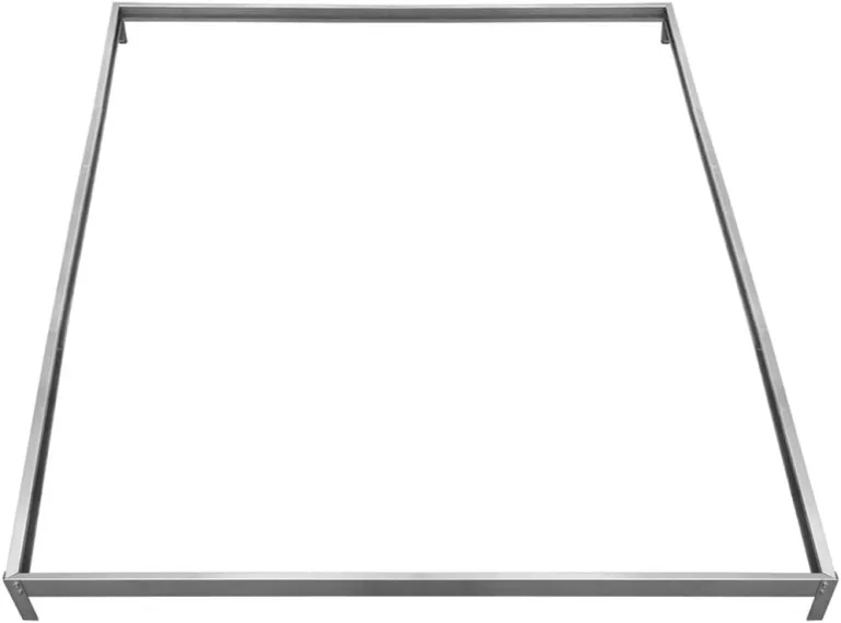 Deuba® Fundament verzinkt 190x190cm Stahlfundament Gewächshaus Treibhaus Rahmen inkl. Montagematerial – Bild 3