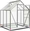 Deuba® Fundament verzinkt 250x190cm Stahlfundament Gewächshaus Treibhaus Rahmen inkl. Montagematerial - Thumbnail 6