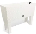 Prosperplast Blumenkasten Rato Case High inkl. Bewässerung und abnehmbaren Beinen, Anthrazit, 25 x 60 x 46 cm, ideal für Innen- & Außenbereich - Thumbnail 6