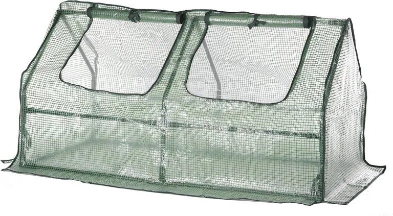 Gartenfreude Folien Gewächshaus Frühbeet 120 x 60 x 60 cm (Lx B x H) – Bild 1