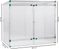 Beckmann Tomatenhaus • PLH Größe 2 • Alu silber • 2,15m² - Thumbnail 7
