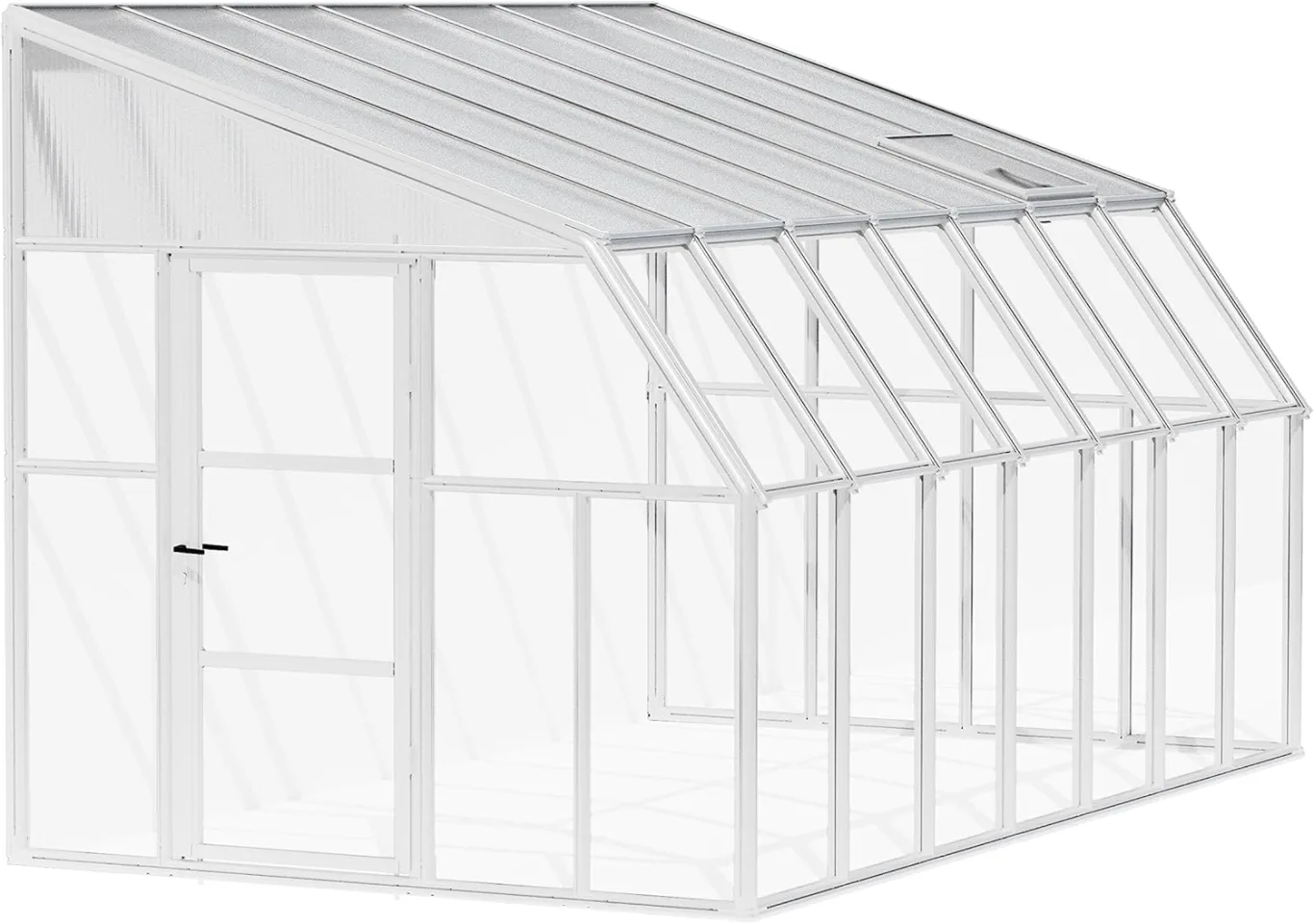 RION Anlehngewächshaus • Sun Room 47 • Kunststoff weiß • 11,51m² - Bild 1